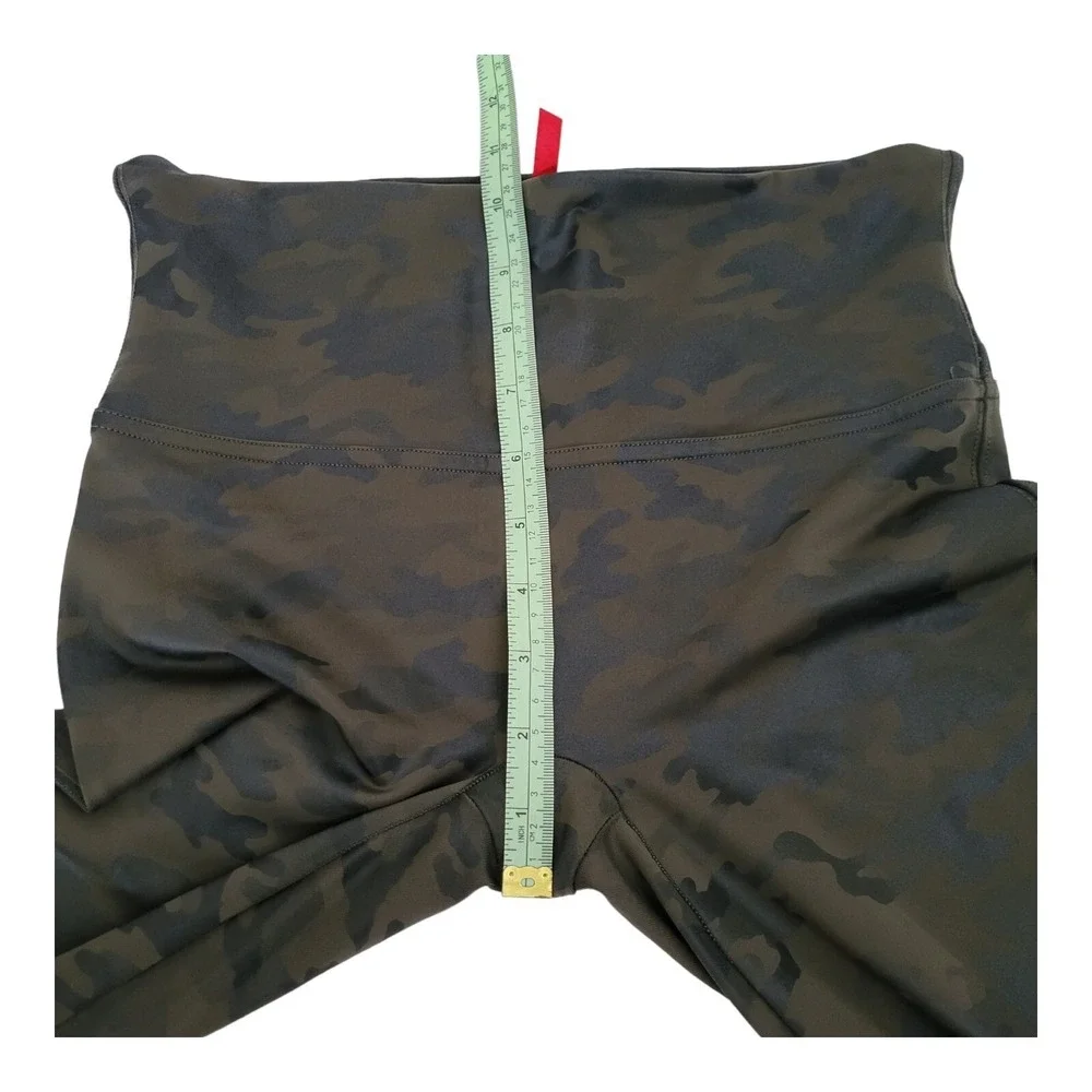 Spanx Legging Women Medium Camo High Waist Seamless Shaping Tummy Control FL3515